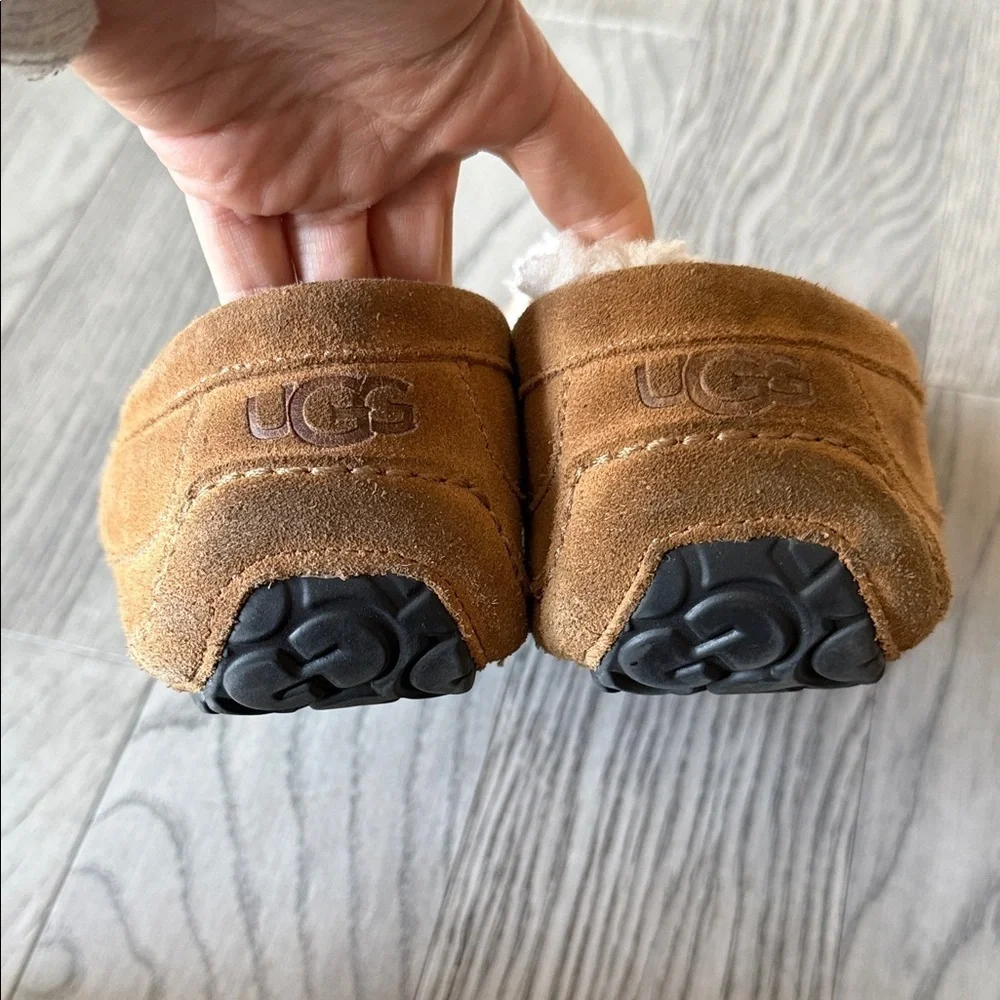 UGG Men's Ascot Chestnut Suede Loafers